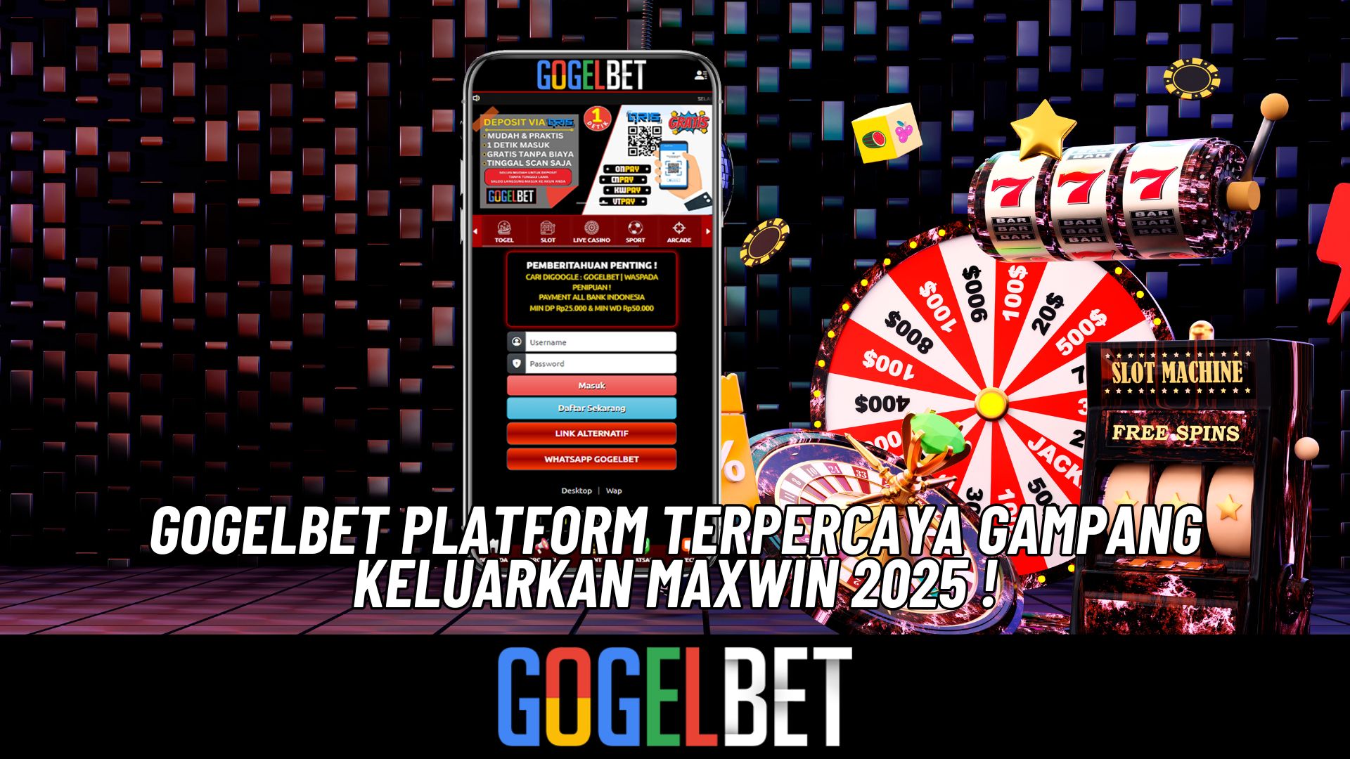 GOGELBET: Platform Terpercaya Gampang Keluarkan Maxwin di Tahun 2025